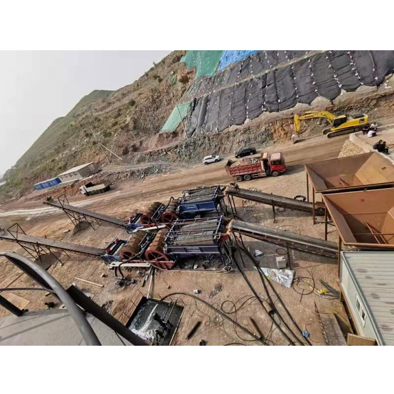 轮式洗沙机生产线